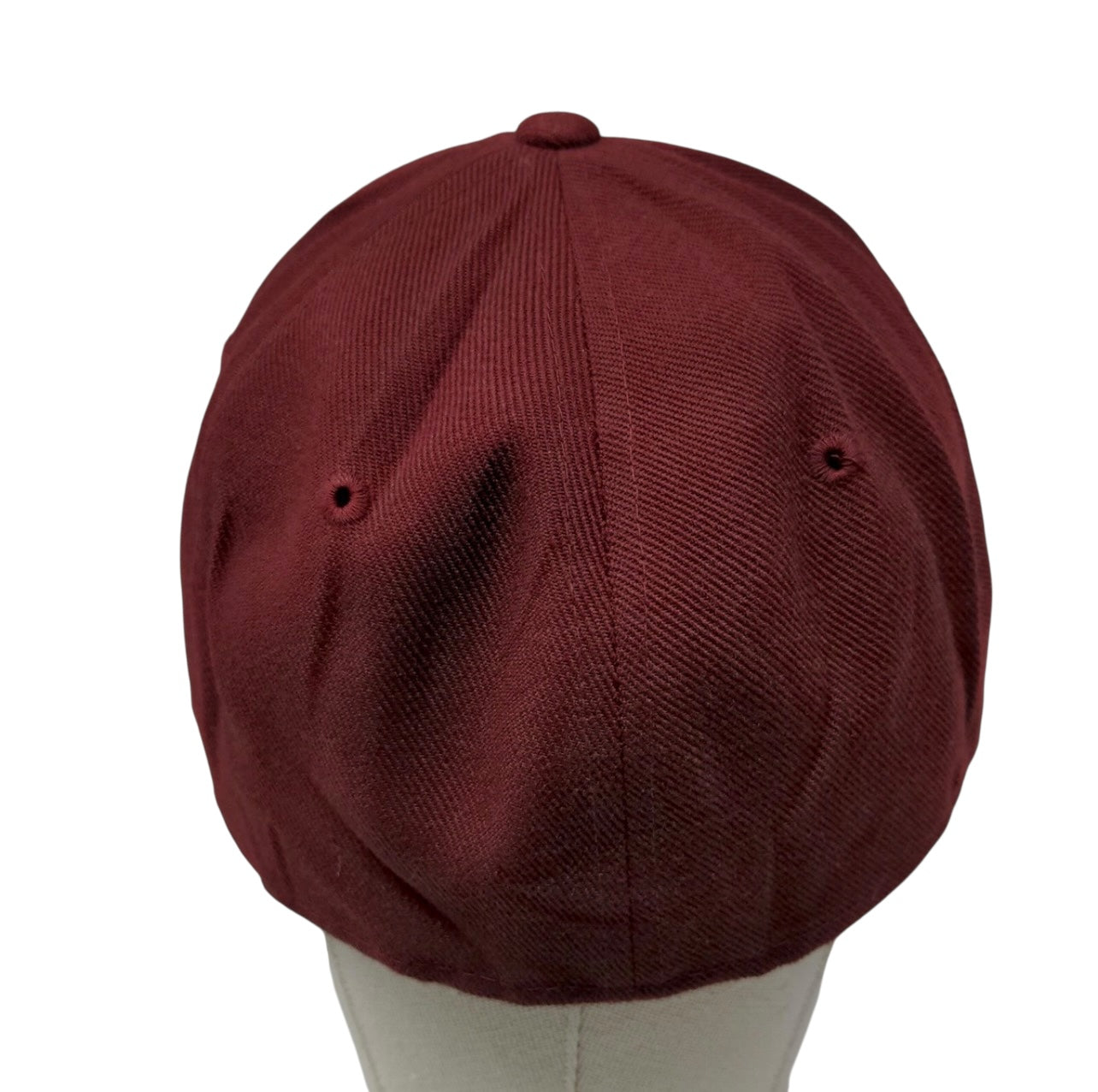 Hatco Original Flat Fitted Hat Red Size 7 1/8 Vented Holes 6 Panel Blank