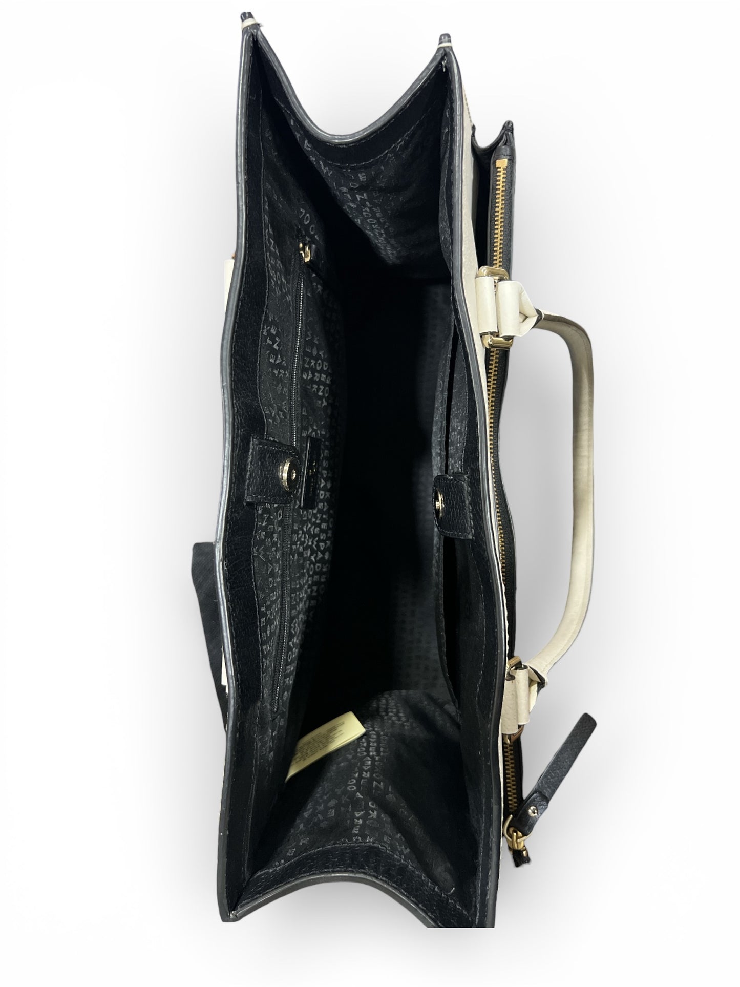 Kate Spade Black White Leather Grove Street Maeve