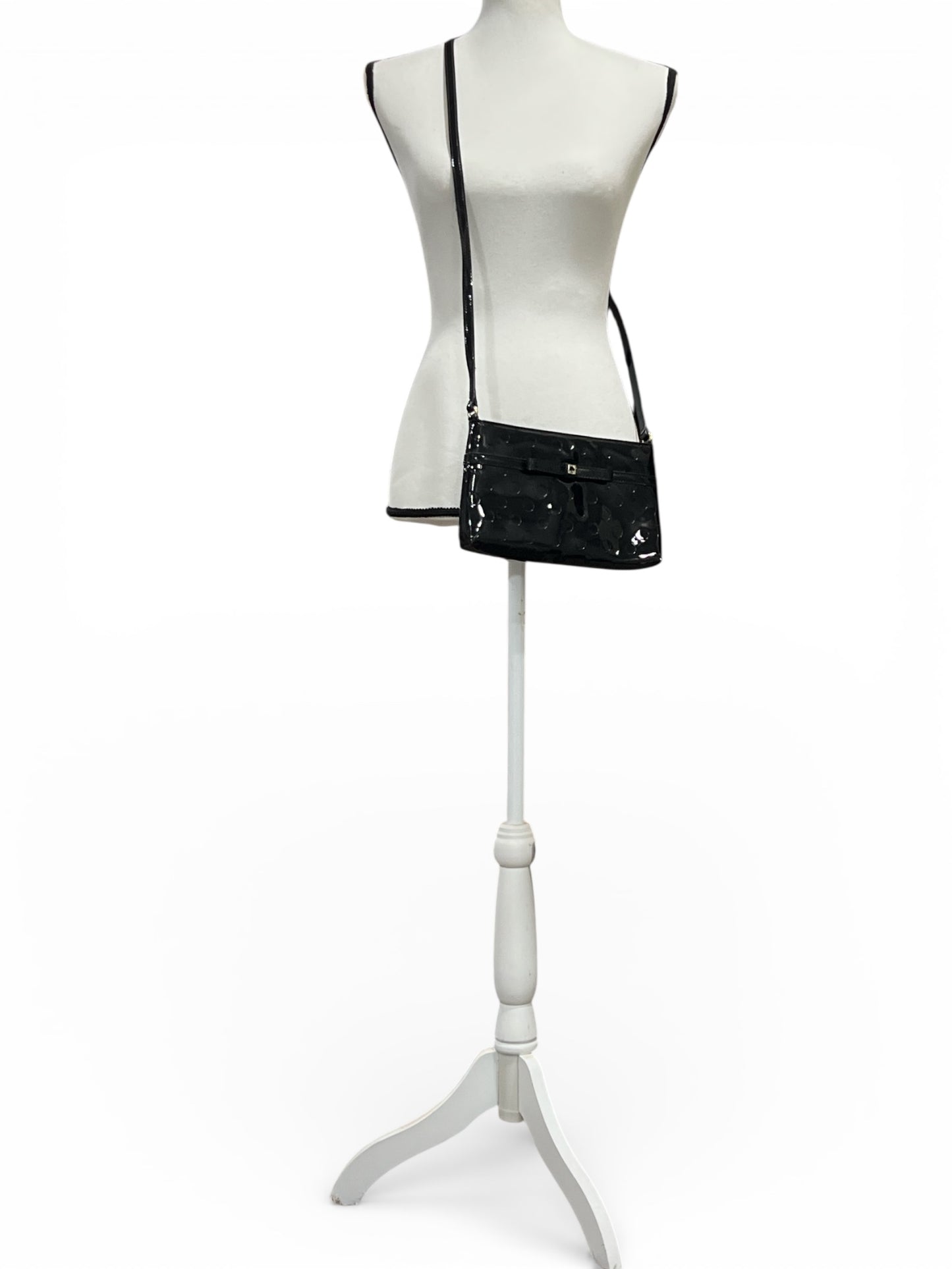 Kate Spade New York Camellia Street Amy Crossbody - Baja Rose (Black)