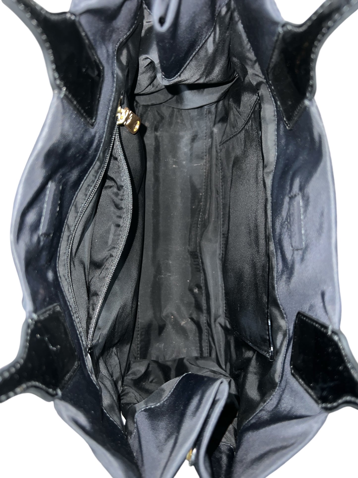 Tory Burch Womens Ella Patent Tote 90482-001 Black