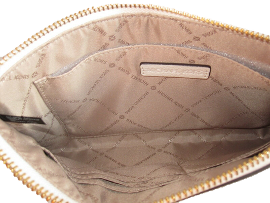 Michael Kors MK Large Zipper Clutch Wristlet -Style 38S9YTTC3L