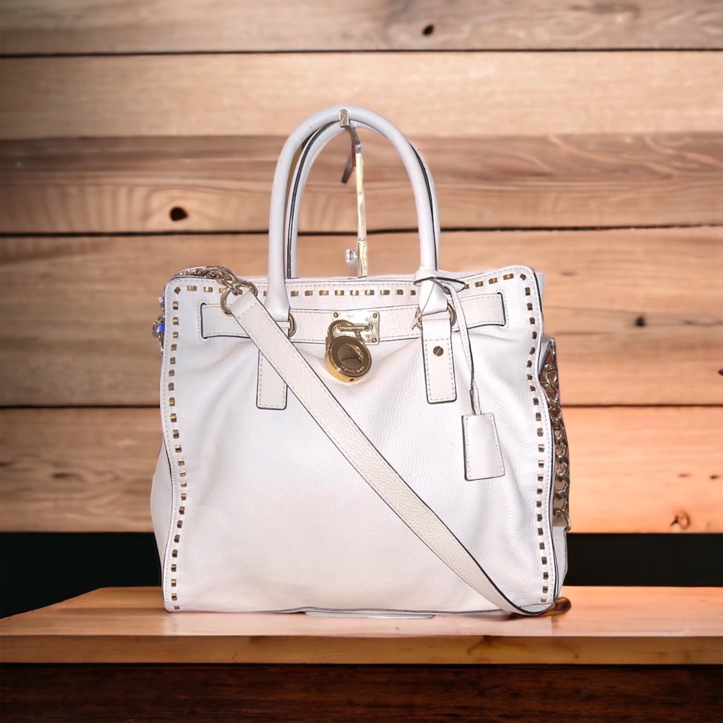 Michael Michael Kors Large Hamilton Whipstitch Tote Bag