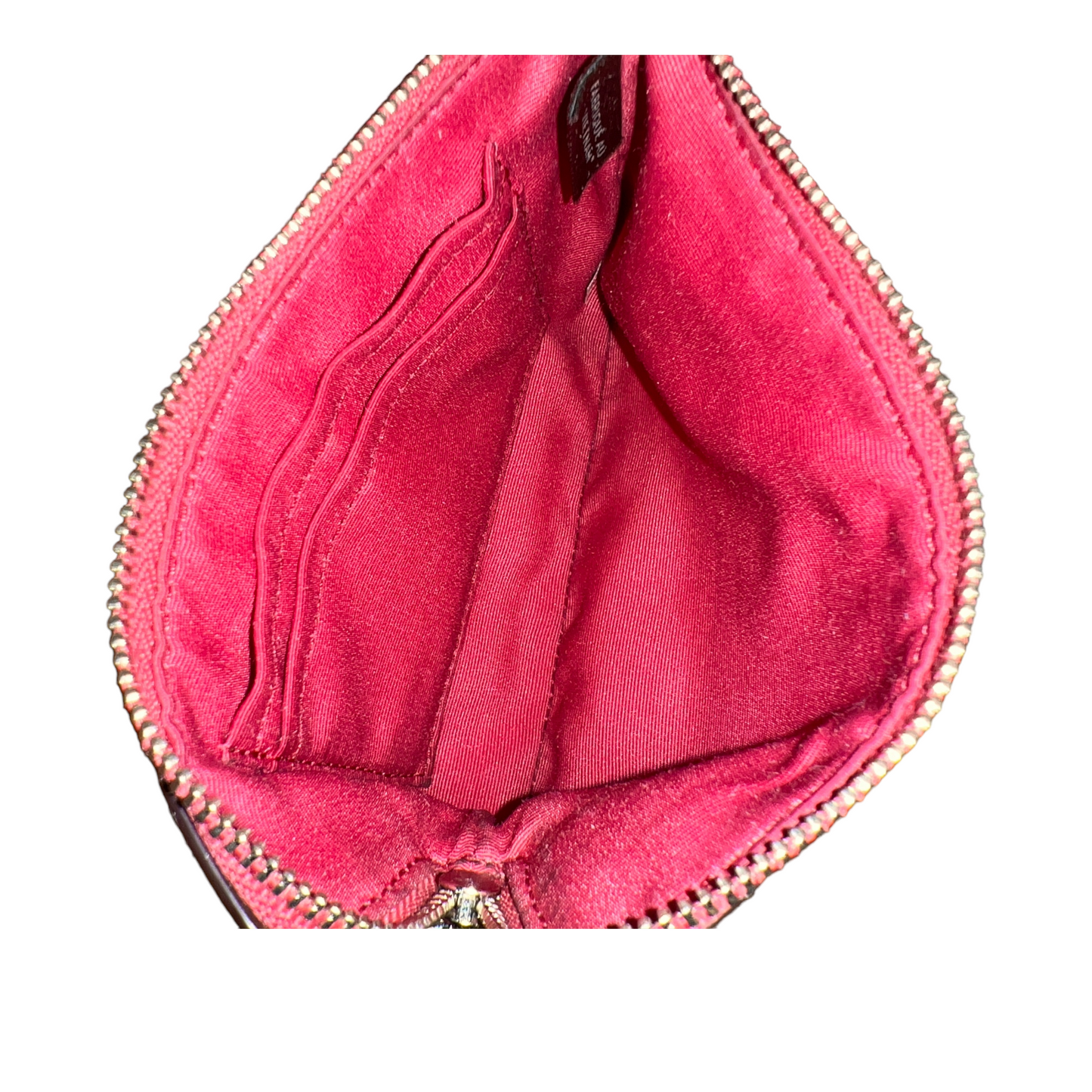 Coach Corner Zip Wristlet in Crossgrain Leather Style F58032