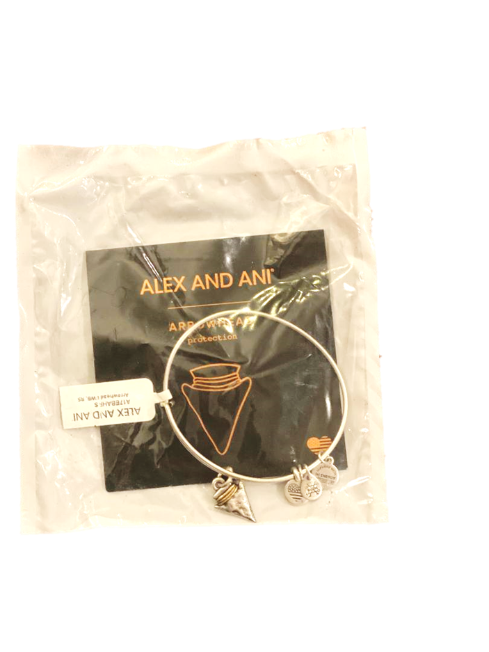 Alex and Ani Arrowhead Charm Bangle