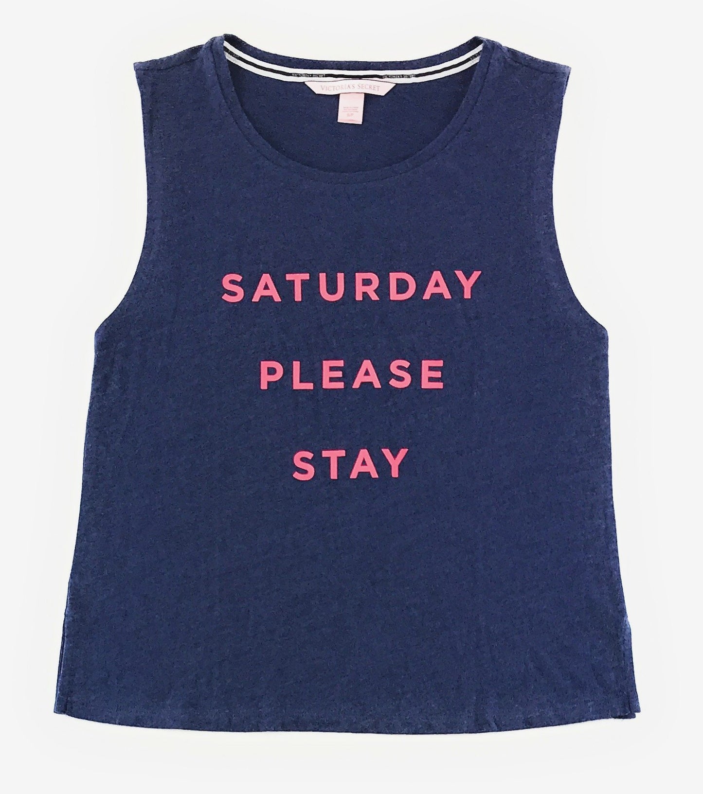 Victoria's Secret Saturdays Please Stay Tank - Size Large