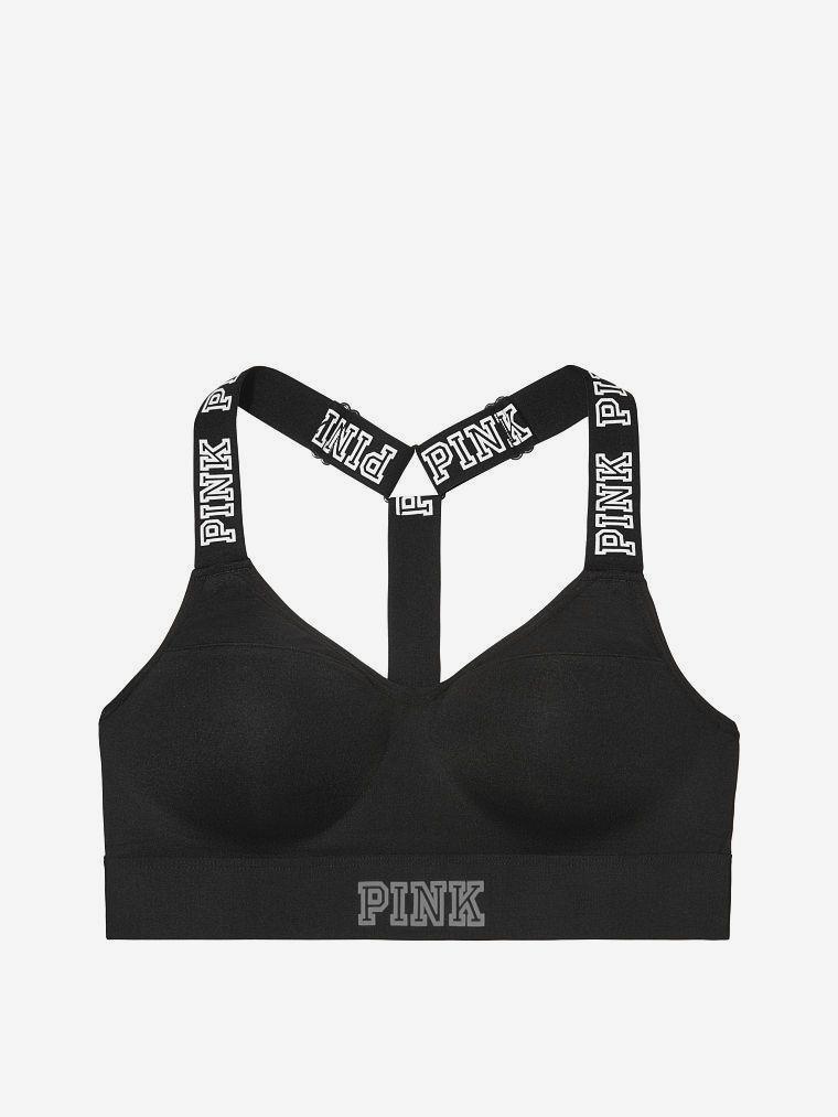 VS Pink Ultimate T-Back Push-Up Sports Bra - Size Large