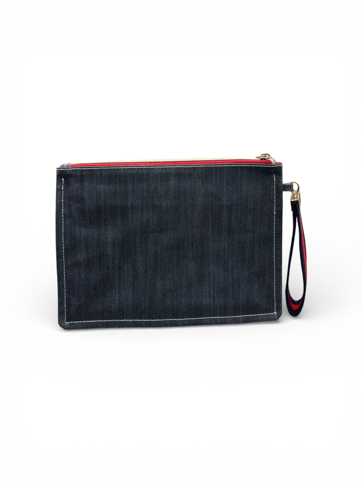 Spartina 449 Navy & White Anchor Wristlet