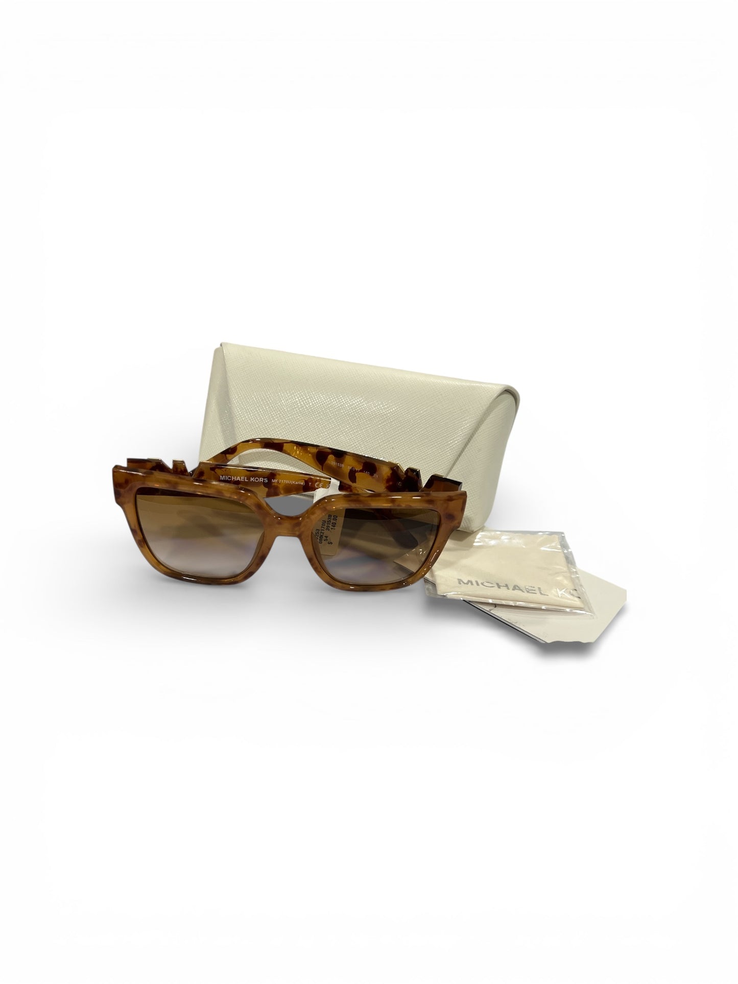 Michael Kors Karlie Women's Marigold Oversize Square Sunglasses MK2170U