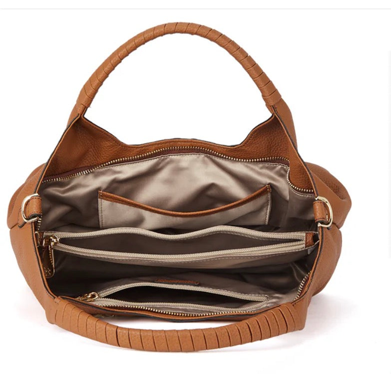 Bostanten Nevin Genuine Leather Satchel