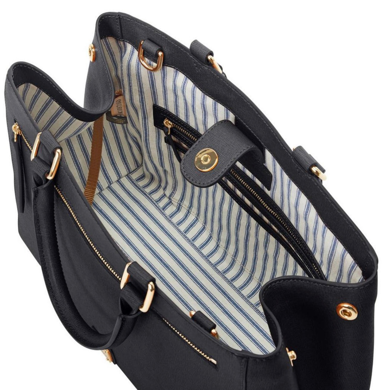 Dooney & Bourke Saffiano Zip Satchel Handbag