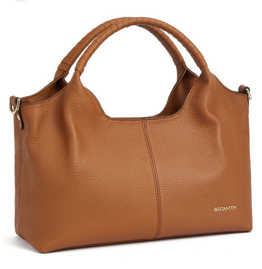 Bostanten Nevin Genuine Leather Satchel