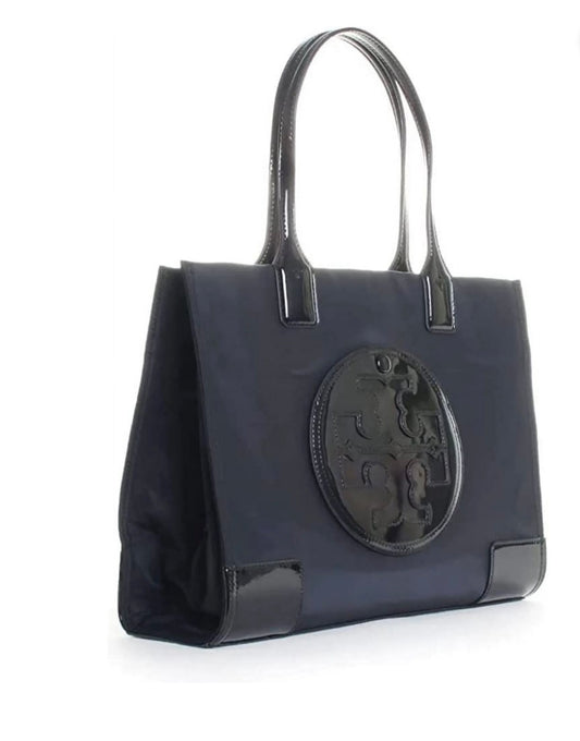 Tory Burch Womens Ella Patent Tote 90482-001 Black