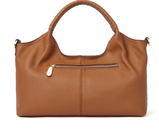Bostanten Nevin Genuine Leather Satchel