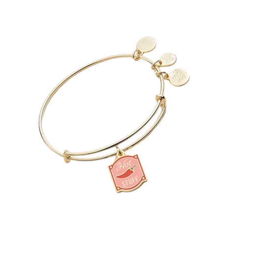 Alex and Ani Hot Stuff Shiny Gold Bracelet