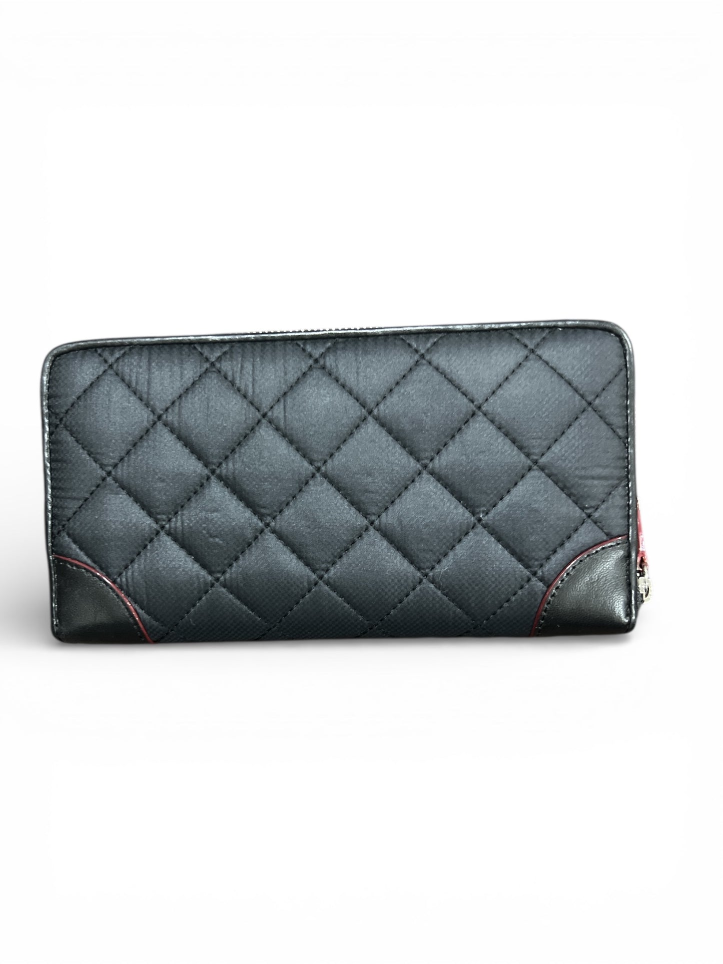 MZ Wallace Black Long Crosby Wallet