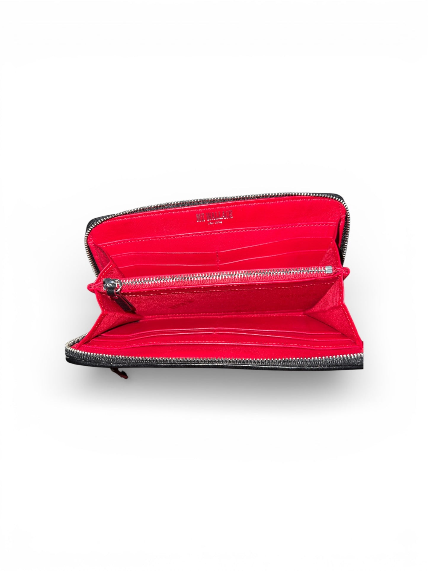 MZ Wallace Black Long Crosby Wallet
