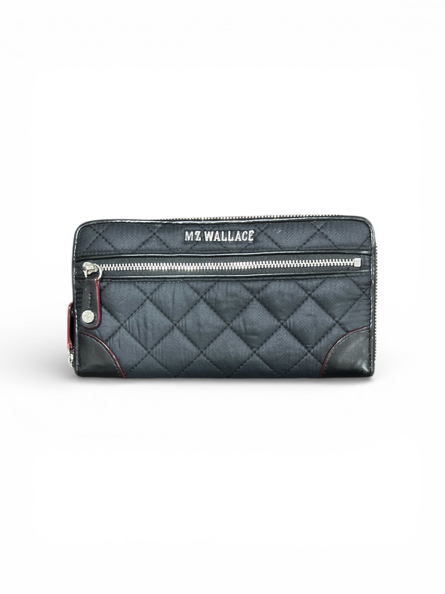 MZ Wallace Black Long Crosby Wallet