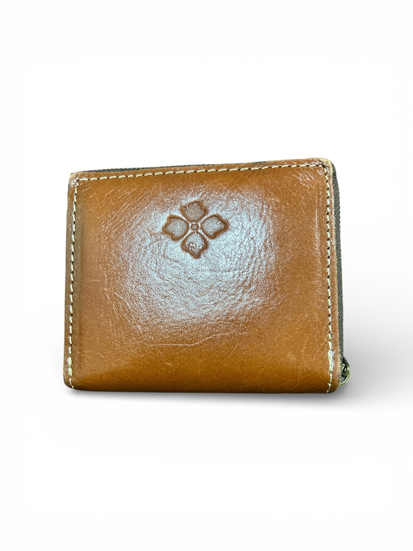 Patricia Nash Women's Clarissa Zip Around Wallet Tan Wallet