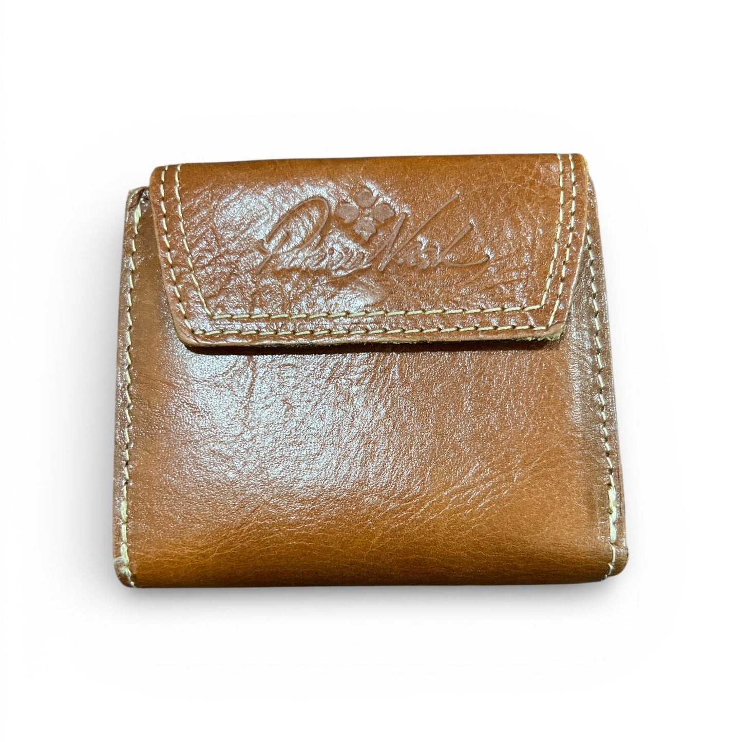 Patricia Nash Women's Clarissa Zip Around Wallet Tan Wallet