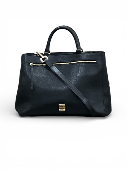 Dooney & Bourke Saffiano Zip Satchel Handbag