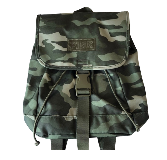 Secret PINK Mini Backpack Camo Print