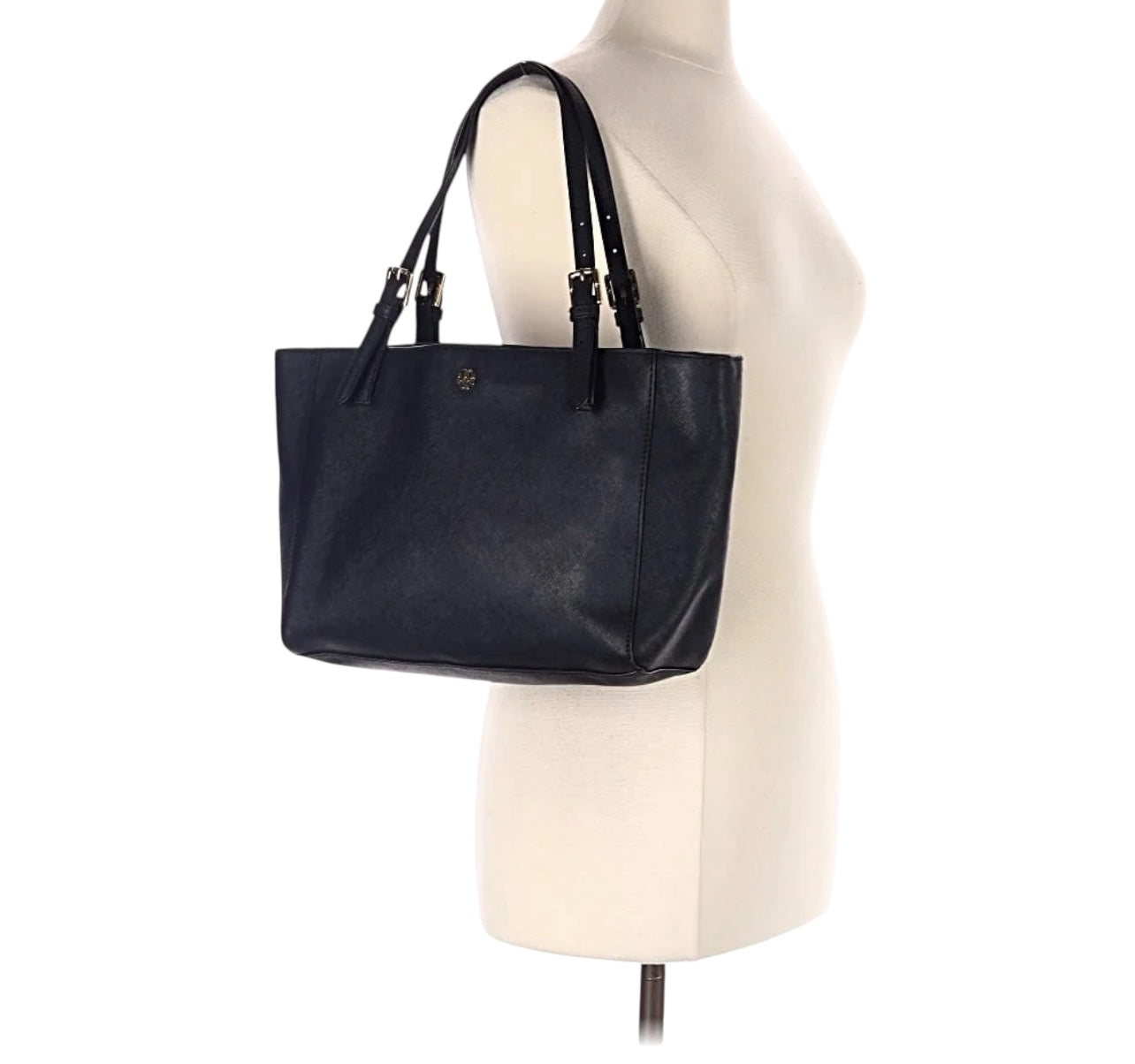 Tory Burch York Buckle Saffiano Leather Tote, Shoulder Bag Purse