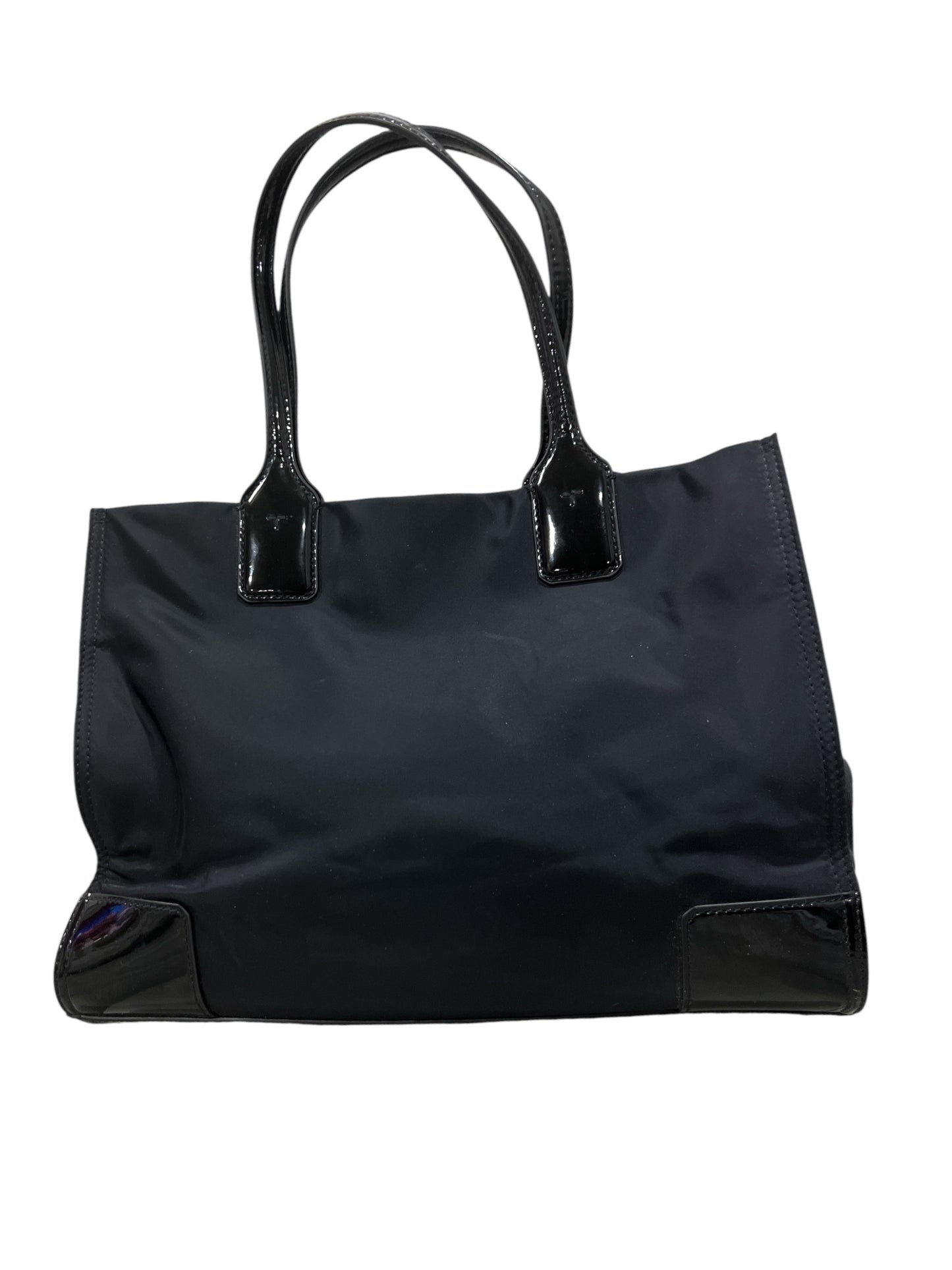 Tory Burch Womens Ella Patent Tote 90482-001 Black
