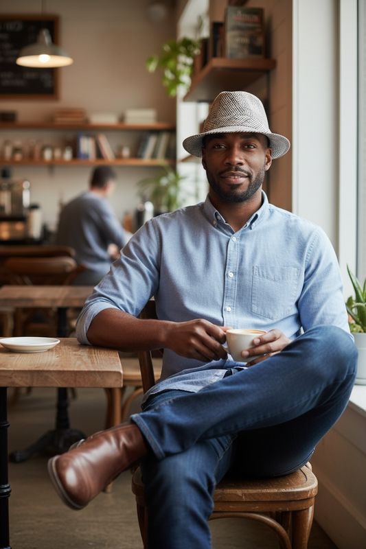 Kangol fedora Style Hat