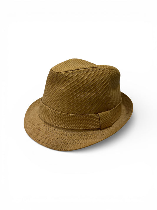 Fedora Cuban Style Upturn Short Brim Hat (Men)