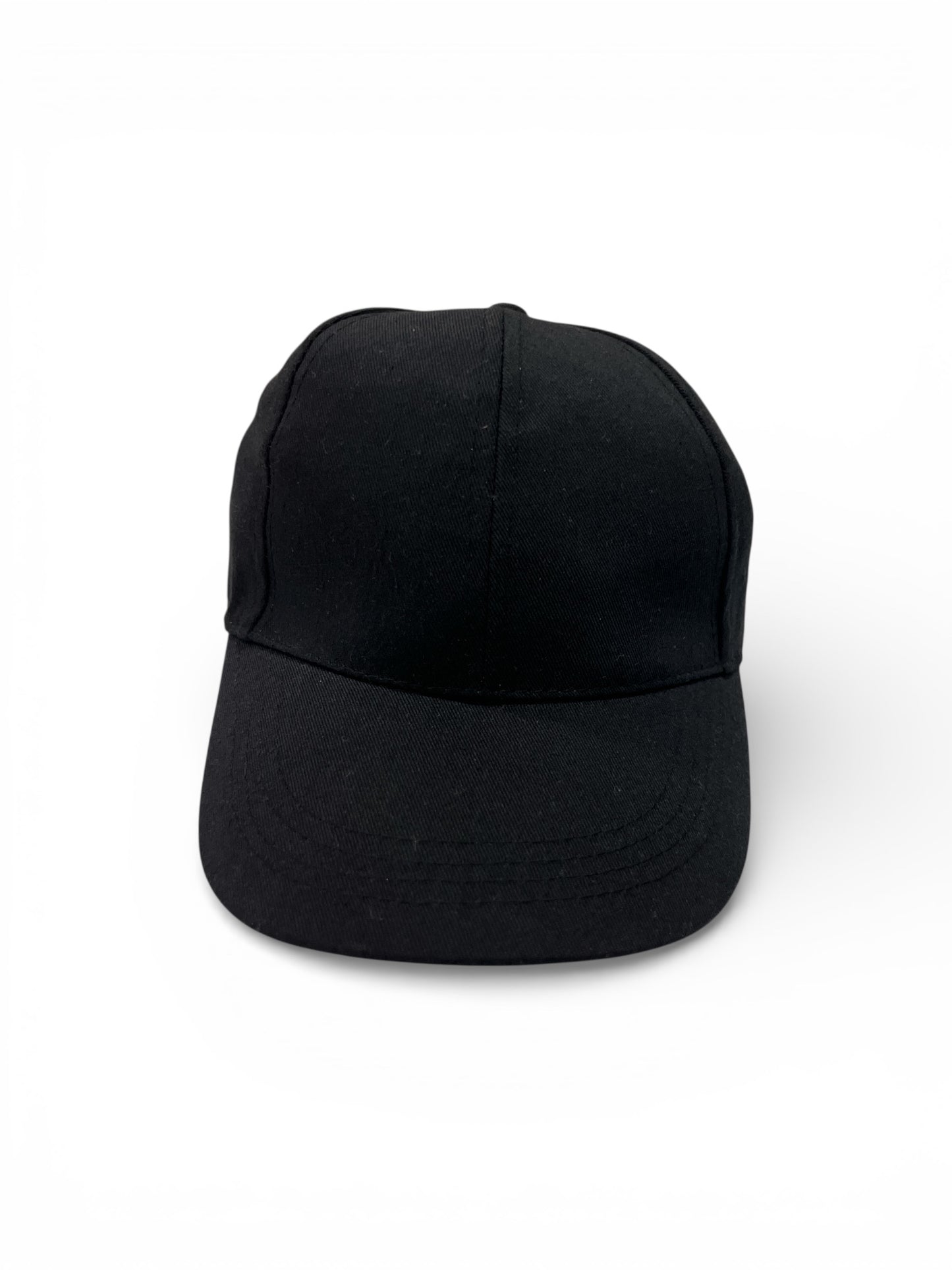 Max Grey Plain Solid Baseball Cap Sun Visor Adjustable Ball Hat Black