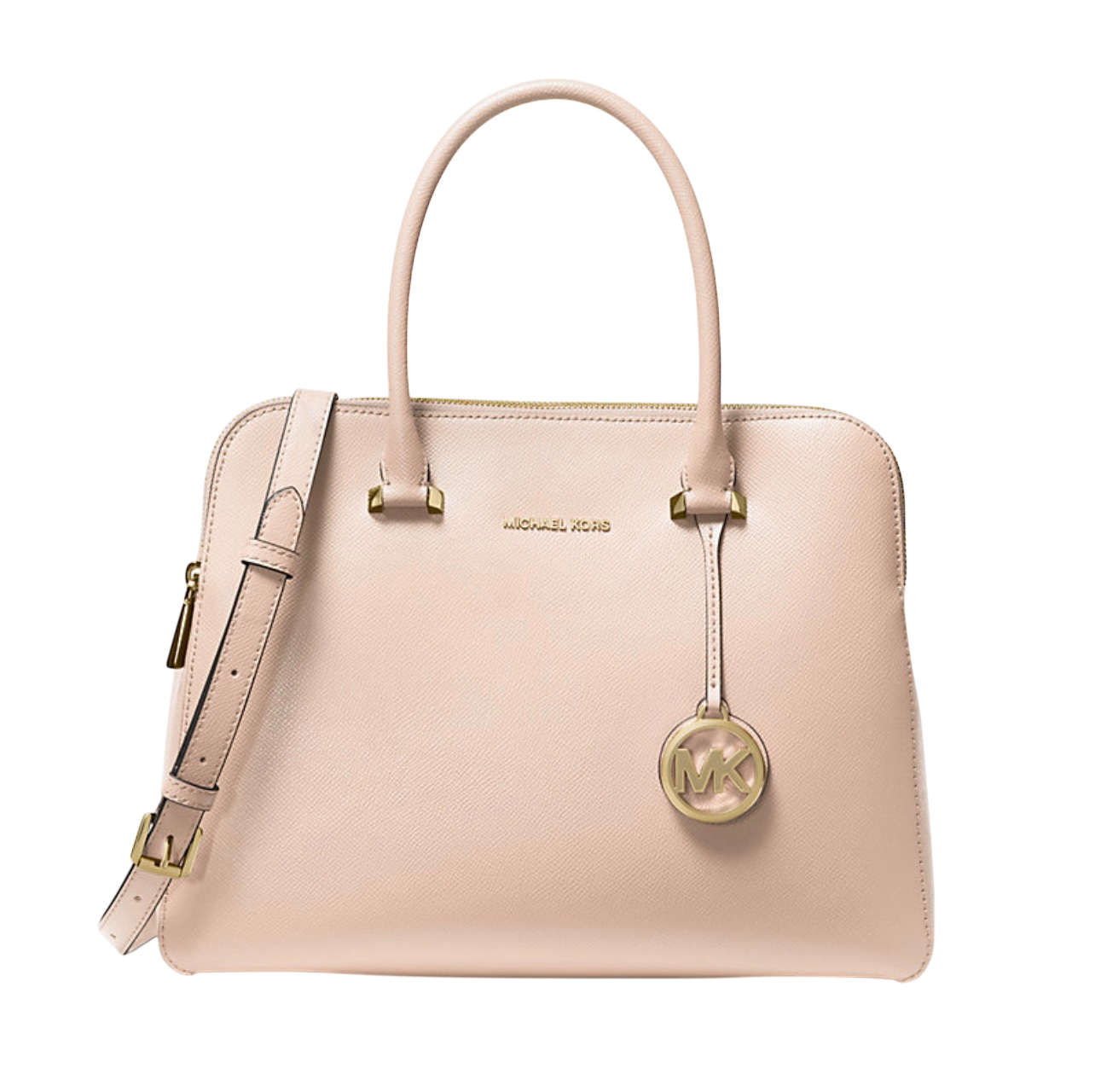 MICHAEL MICHAEL KORS
Houston Medium Crossgrain Leather Satchel