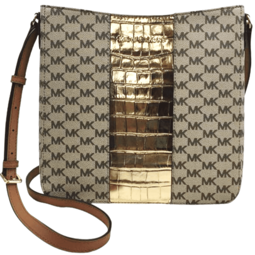 Michael kors sales center stripe tote