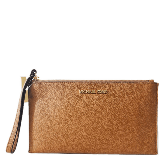 Michael Kors MK Large Zipper Clutch Wristlet -Style 38S9YTTC3L