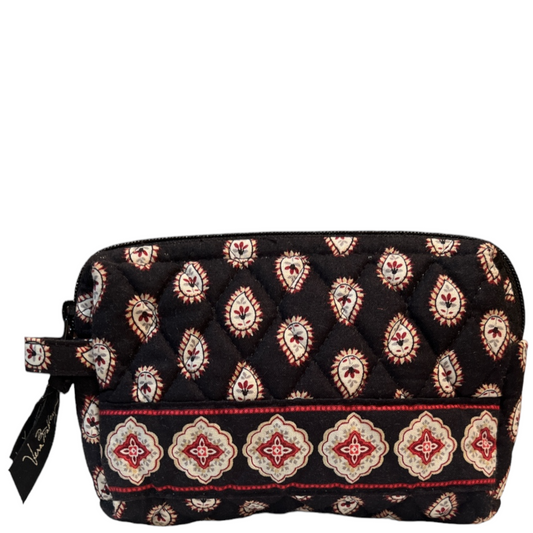 Vera Bradley Leaf quilted Cotton Cosmetic Bag