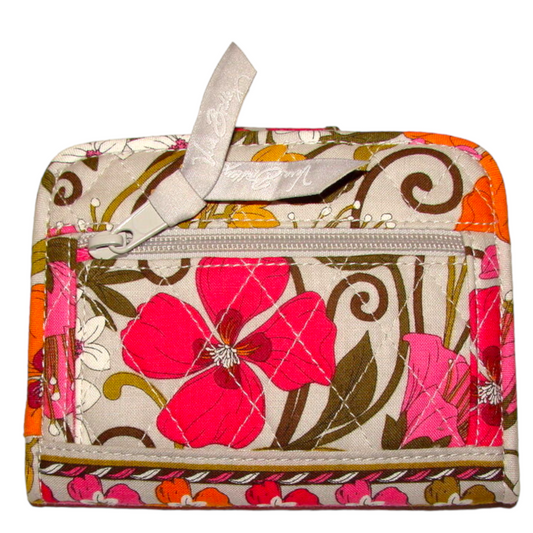 Vera Bradley Tea Garden Retired Snappy Wallet