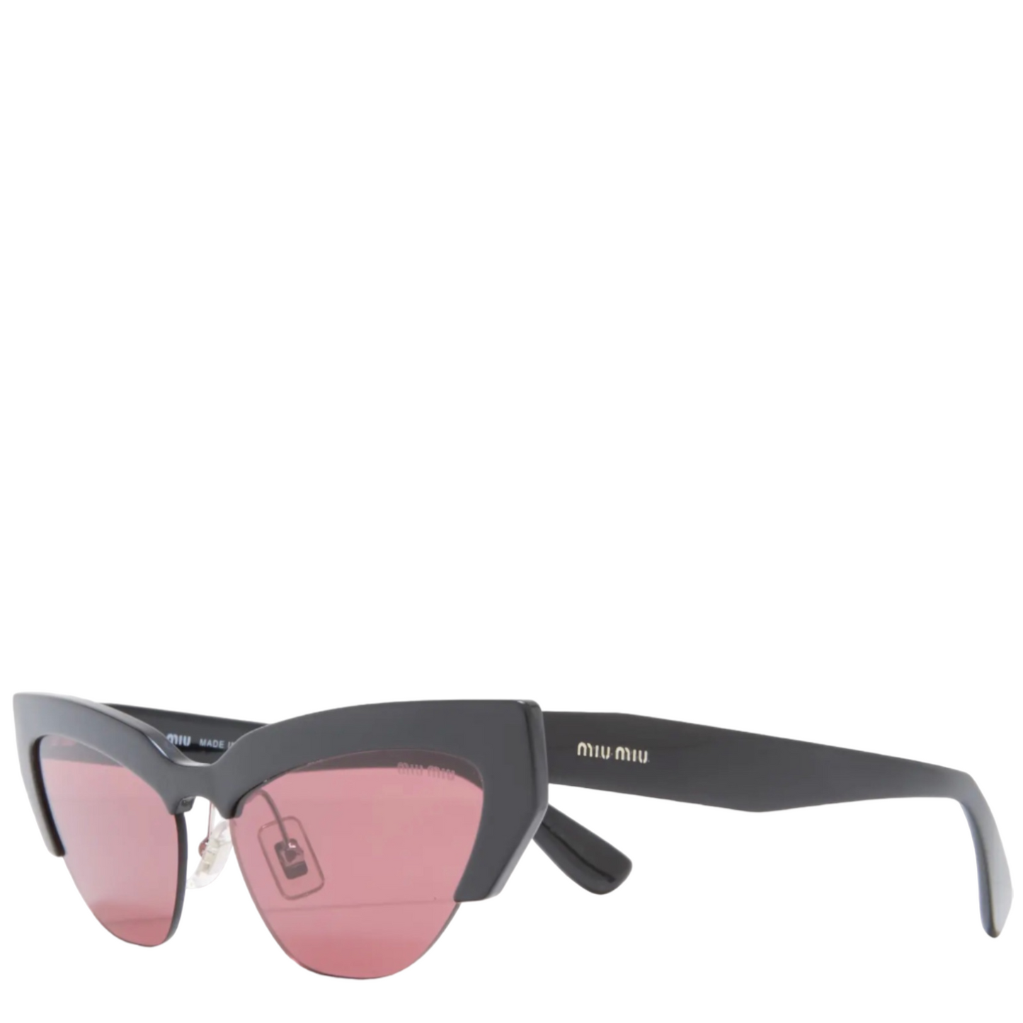 Miu Miu 59mm Semi Rimless Cat Eye Sunglasses