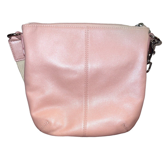 Coach Park Pink Tulle Leather Crossbody