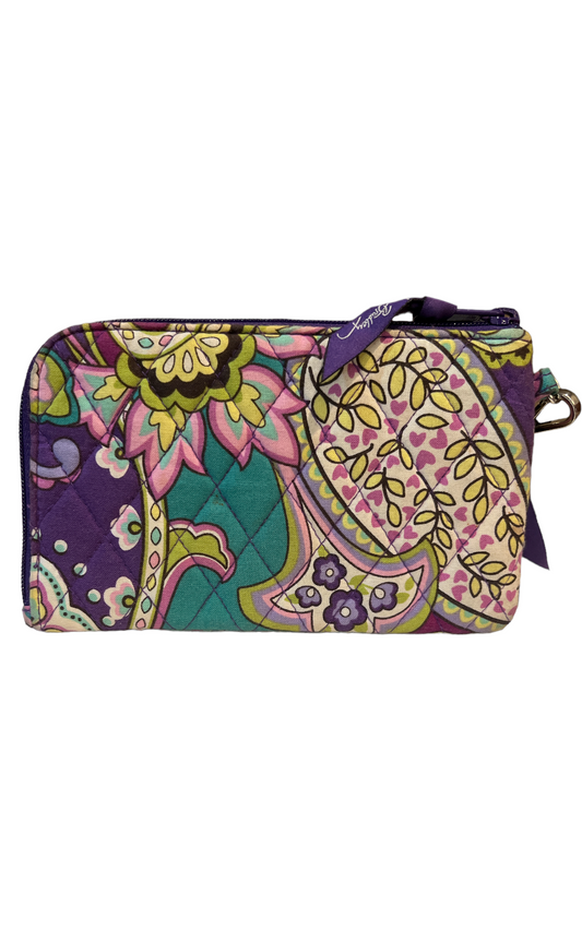 Vera Bradley Zip Zip Wristlet Heather