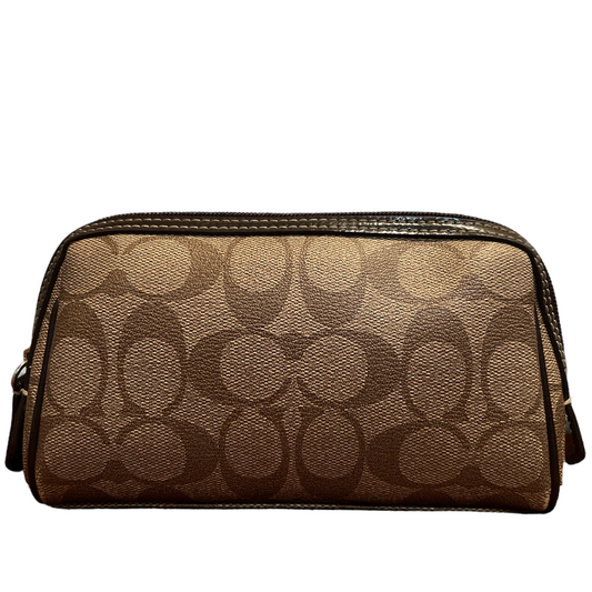 Coach Signature C Cosmetic Makeup Bag Pouch