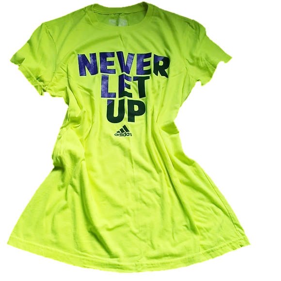 Adidas "Never Let Up" Tee