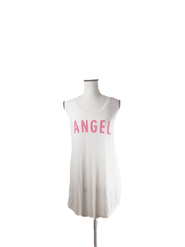 Victoria's Secret "Angel" Sleeveless Yoga Graphic Tank
