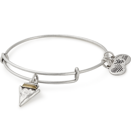 Alex and Ani Arrowhead Charm Bangle
