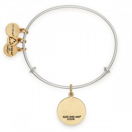 Alex and Ani Hand in Hand Two Tone Charm Bangle
