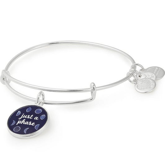 Alex and Ani Just a Phase Color Infusion Charm Bangle