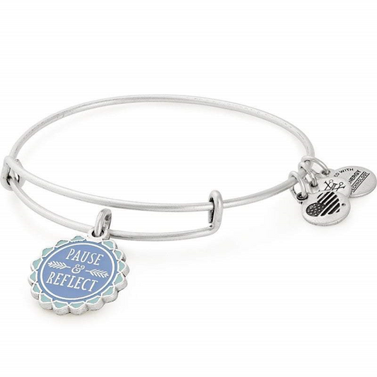 Alex and Ani Pause and Reflect Charm Bangle