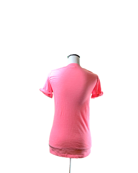 Pink Victoria's Secret V-Neck Tee - Size S|P