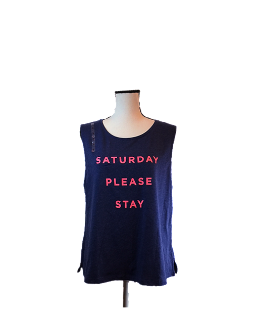 Victoria's Secret Saturdays Please Stay Tank - Size Large