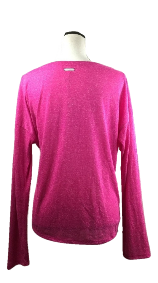 Victoria's Secret "Single All The Way" Dreamer Pink Sleep Shirt - Size Large