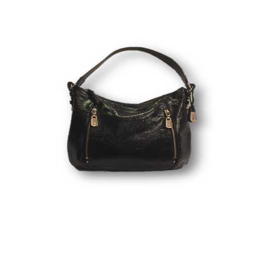 Cole Haan Parker Essex Medium Satchel Patent Leather Handbag